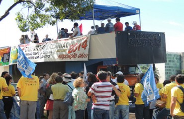 Dirigentes do Sinait participam do lançamento da Campanha Salarial